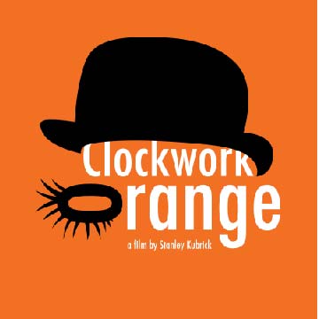 Ayensi Chong, Stanley Kubrick - Orange Clockwork, 12 in x 18 in, 2020.